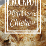 Rotisserie chicken is always a great choice for dinner, because it goes with absolutely EVERYTHING. But making your own rotisserie chicken (in the crockpot?!) is even better because you can make sure you're using high quality chicken! Then you can save the bones for healing broth too. This recipe is amazing!