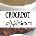 Crockpot Applesauce Sugar Free Gluten Free Paleo Autumn has the best harvest. So many yummy, healthy foods can be made with the apples alone! This crockpot applesauce is sugar free and so easy and delicious. Give it a try