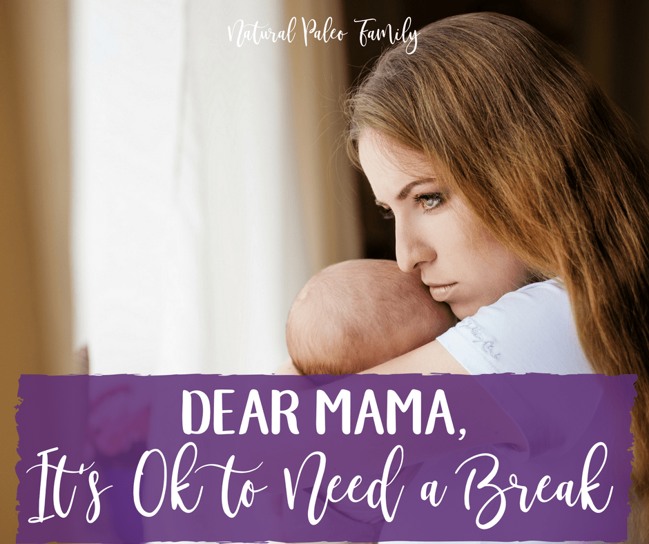 Dear Mama, It's Ok to need a break. I know that motherhood isn’t exactly what you pictured. Even your wildest dreams couldn’t prepare you for how intense everything is. 